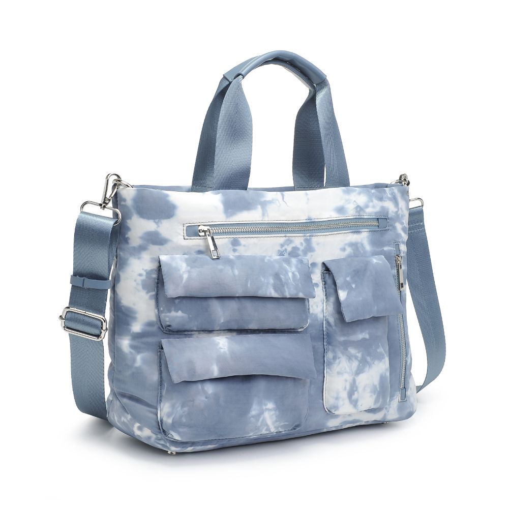 Product Image of Urban Expressions Aria Messenger 840611182074 View 6 | Slate Cloud