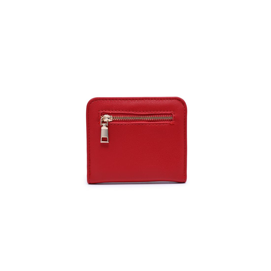 Woman wearing Red Urban Expressions Lucy Wallet 840504203985 View 7 | Red