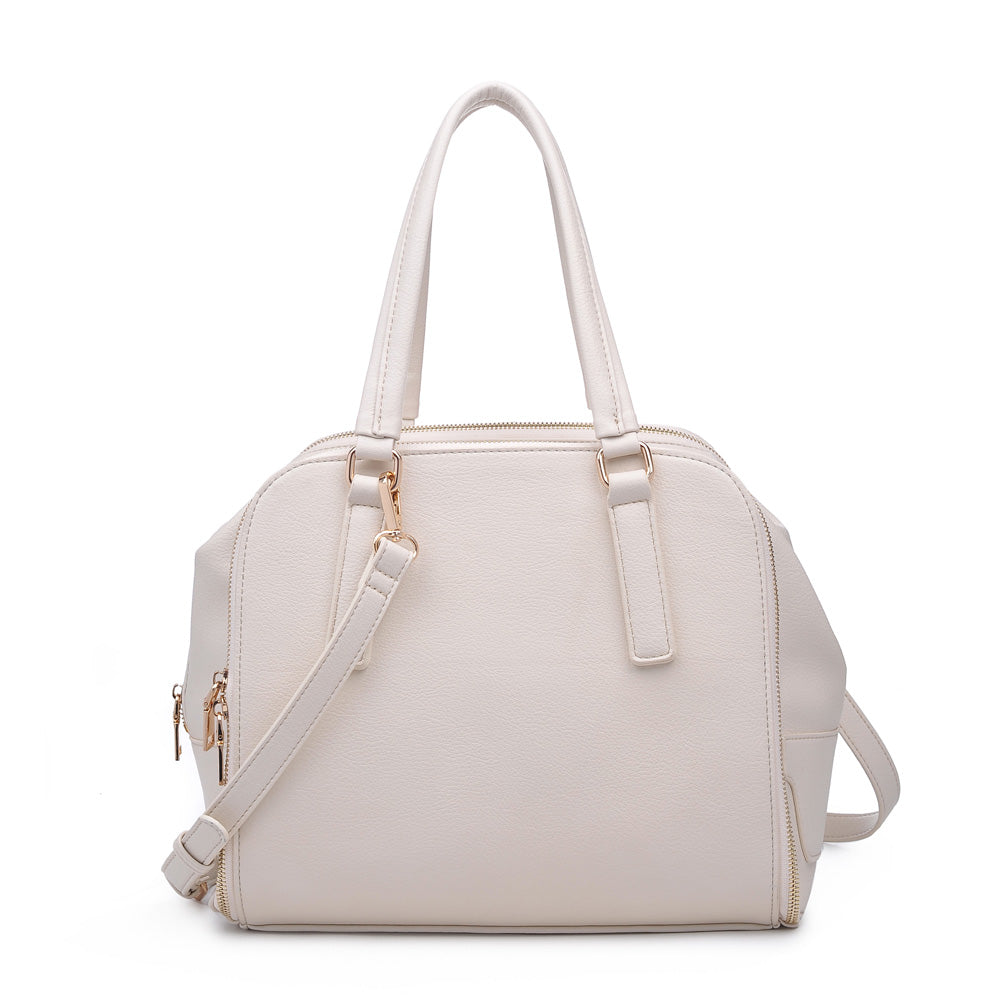 Product Image of Urban Expressions Adriana Satchel NA-840611159106 View 1 | Cream