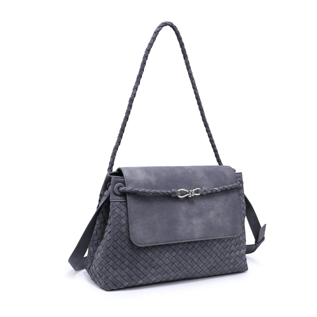 Urban Expressions Serenee Satchel 840504214875 View 2 | Slate