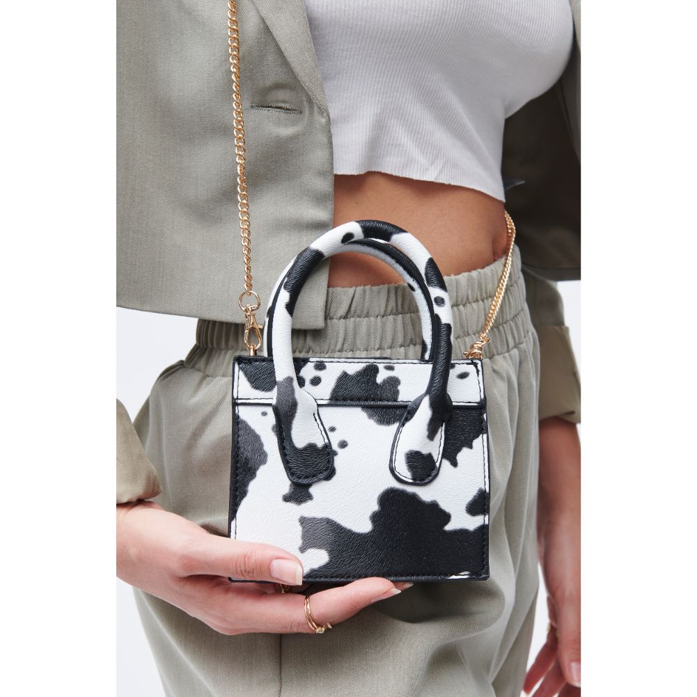 Woman wearing Cow Urban Expressions Daria Mini Bag 818209011198 View 2 | Cow