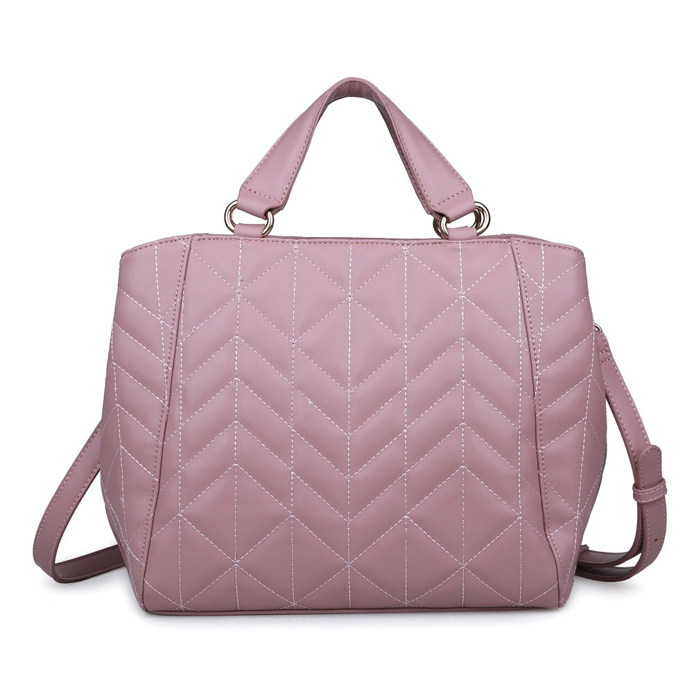 Product Image of Urban Expressions Simone Satchel NA-840611150004 View 3 | Blush
