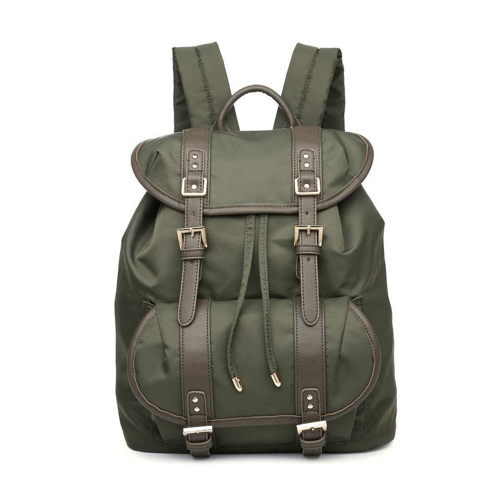 Product Image of Urban Expressions Jive Backpack NA-840611155078 View 1 | Olive