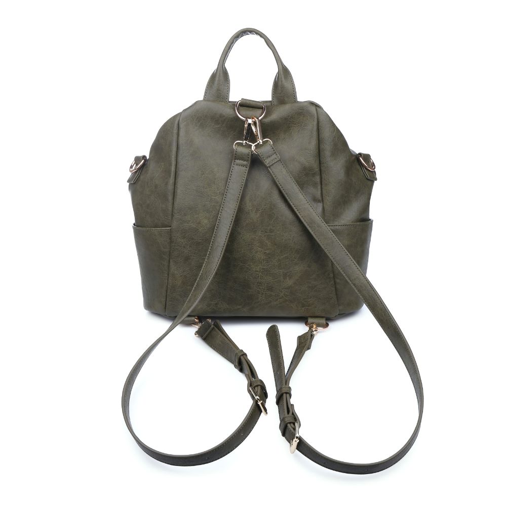 Product Image of Urban Expressions Jackson Backpack NA-840611163486 View 3 | Olive