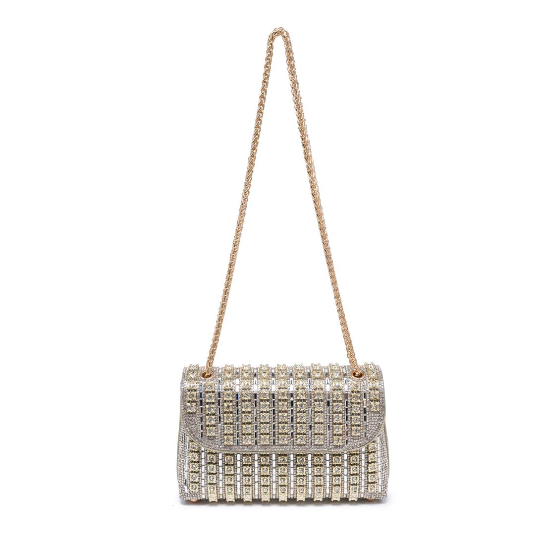Urban Expressions Katherine Evening Bag 840504206818 View 1 | Gold