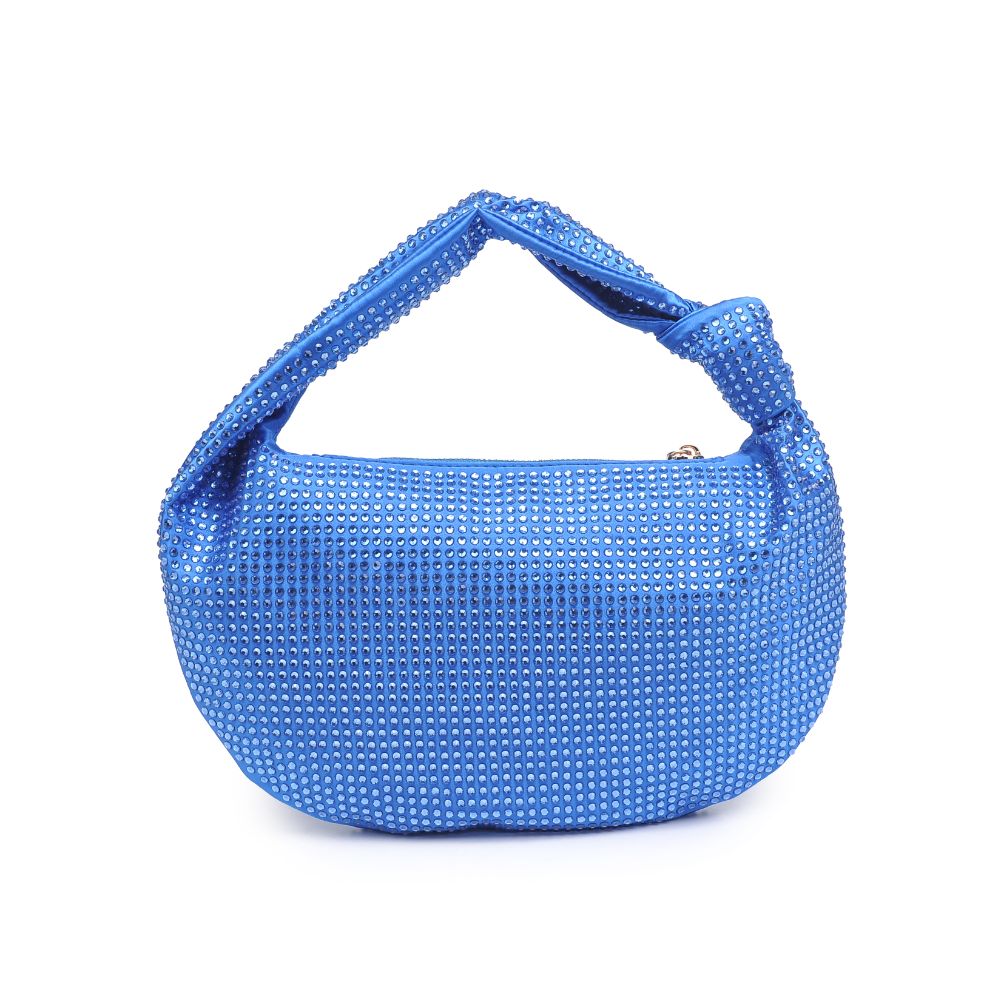 Woman wearing Cobalt Urban Expressions Tawni Evening Bag 840611120144 View 7 | Cobalt