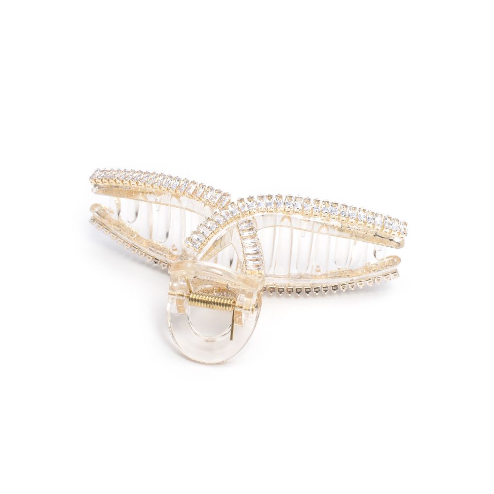Urban Expressions Giulia Hair Claw Clip Hair Claw 818209013567 View 2 | Clear