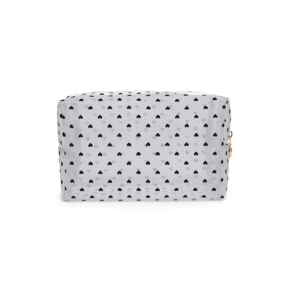 Urban Essentials See Through You Cosmetic & Travel Organizer Pouch 840611197054 View 7 | White
