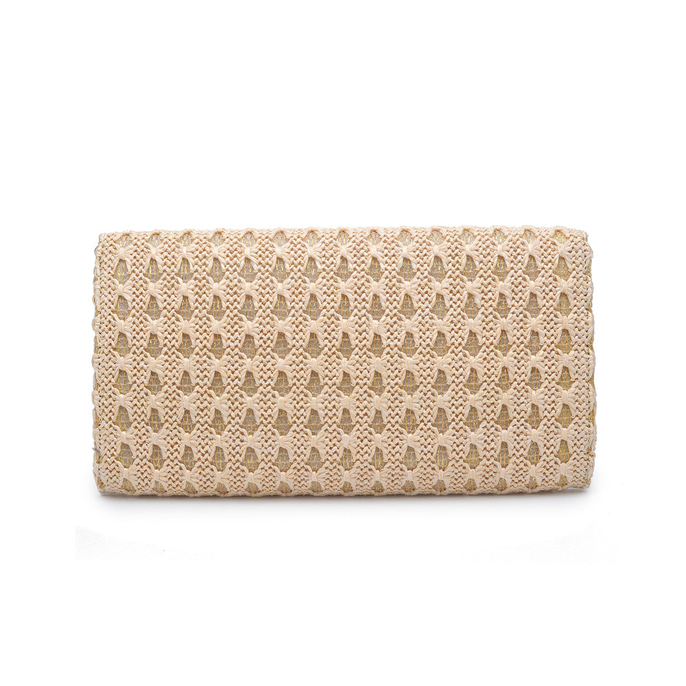 Product Image of Urban Expressions Bahamas Clutch NA-840611144256 View 3 | Cream