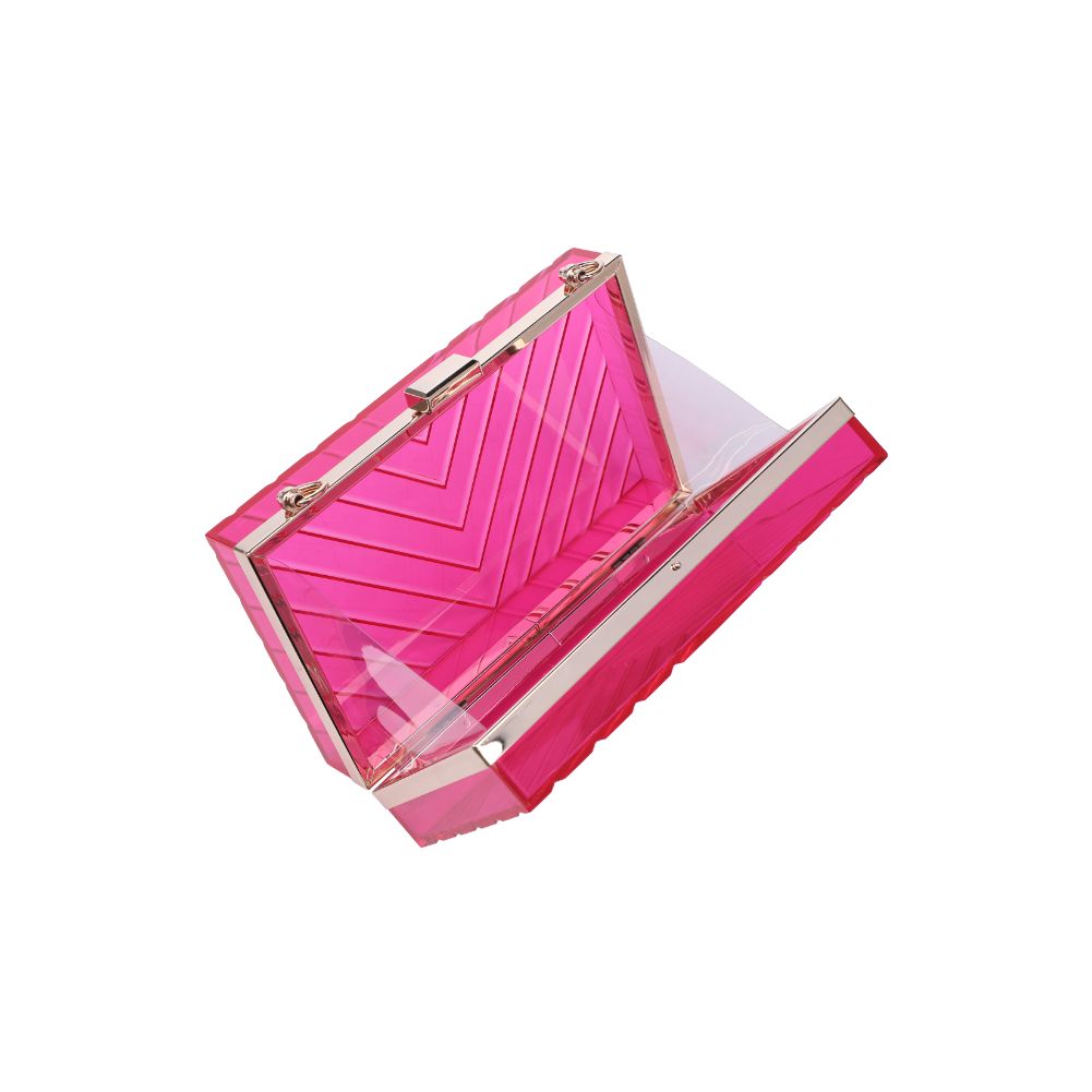 Product Image of Urban Expressions Iggy Evening Bag 840611177513 View 8 | Pink