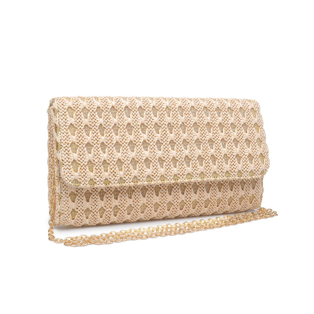Product Image of Urban Expressions Bahamas Clutch NA-840611144256 View 2 | Cream
