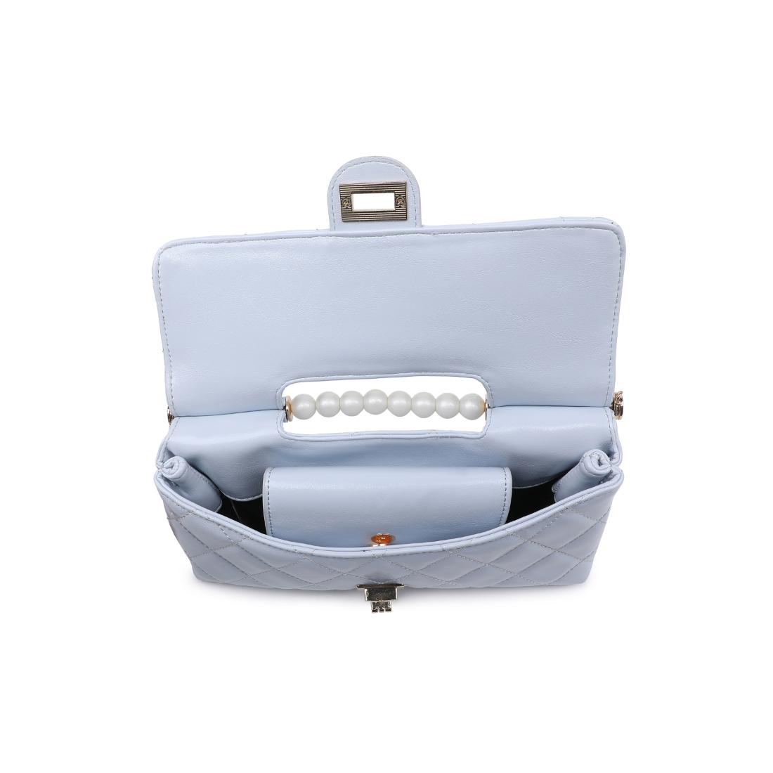 Woman wearing Ice Blue Urban Expressions Winslet Crossbody 840504205958 View 9 | Ice Blue