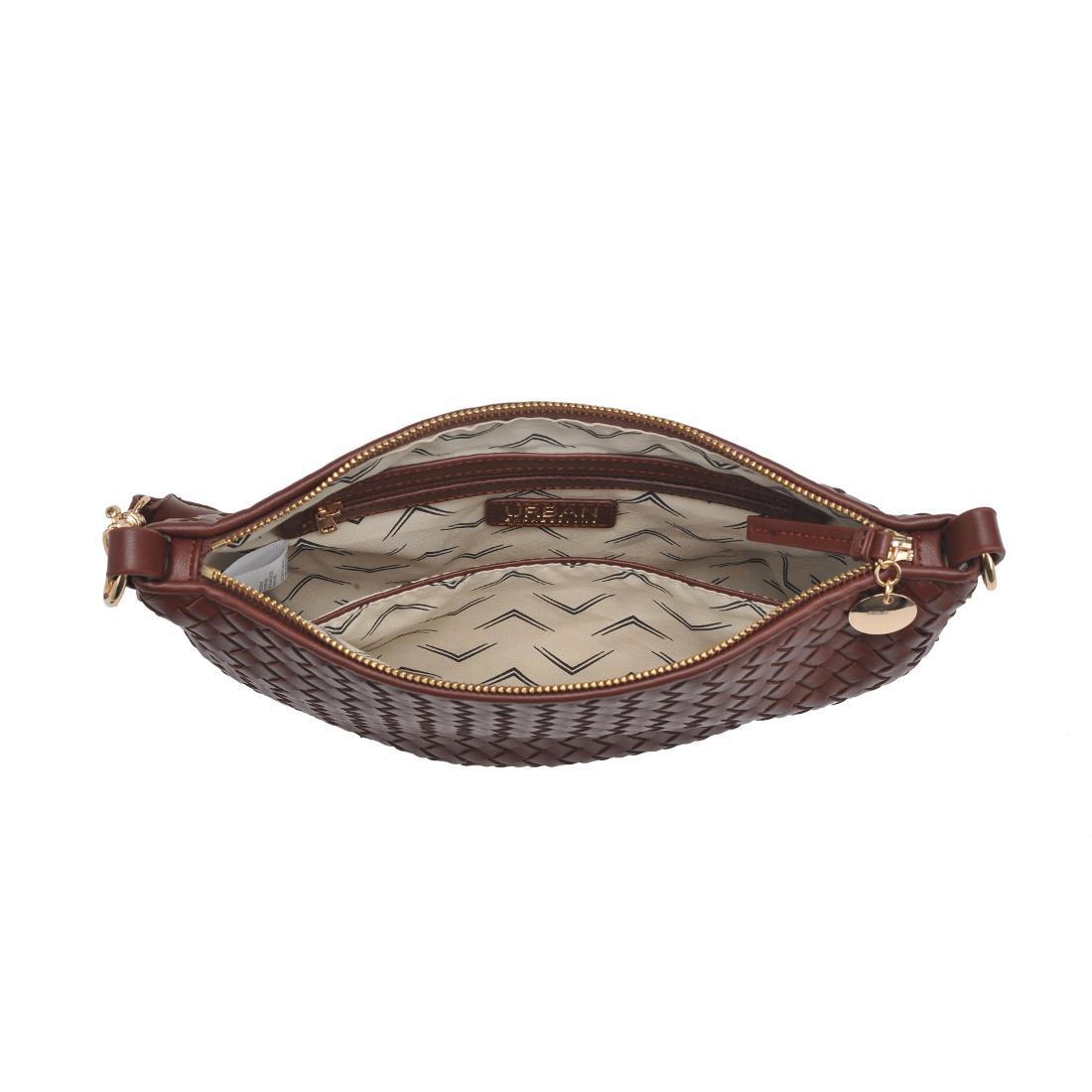 Urban Expressions Jordan - Woven Shoulder Bag 840504216428 View 4 | Chocolate