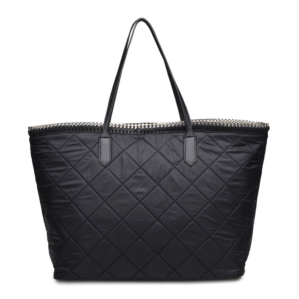 Woman wearing Black Urban Expressions Rush Tote 840611156532 View 7 | Black