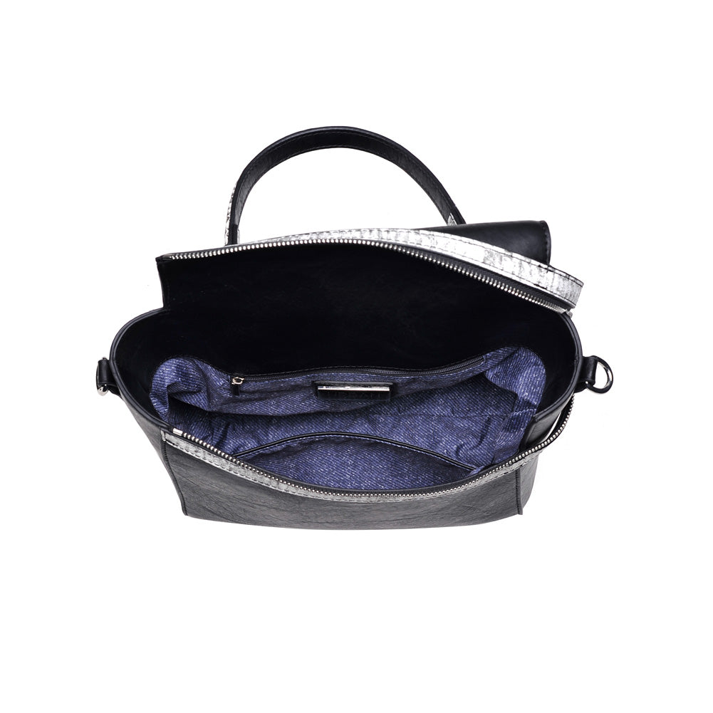 Product Image of Urban Expressions Paloma Satchel 840611153906 View 4 | Black