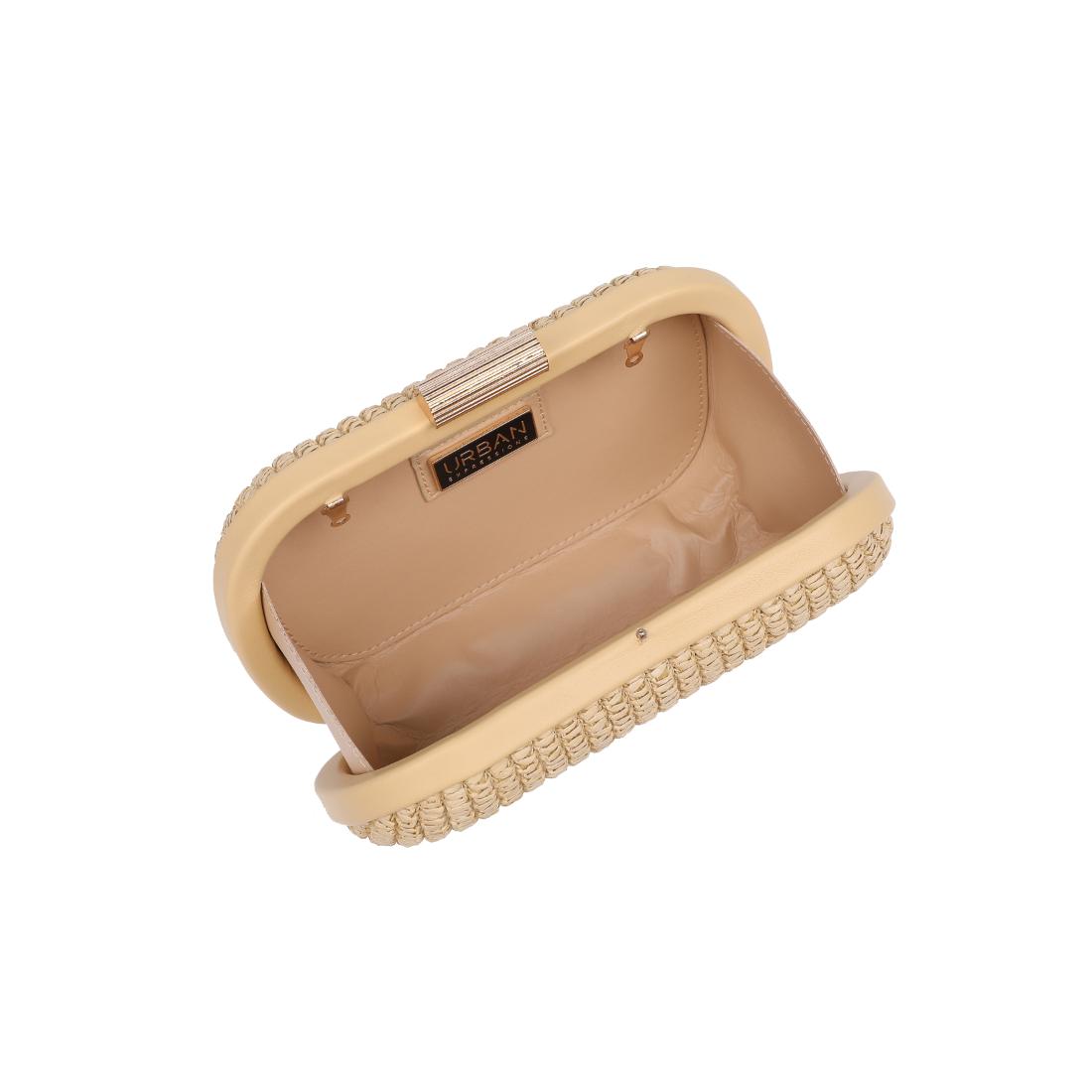 Woman wearing Natural Urban Expressions Alix Evening Bag 840504206290 View 9 | Natural