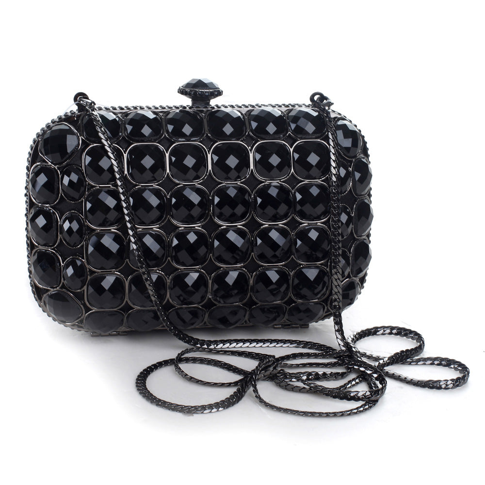 Product Image of Urban Expressions Amalfi Clutch 840611110695 View 1 | Black