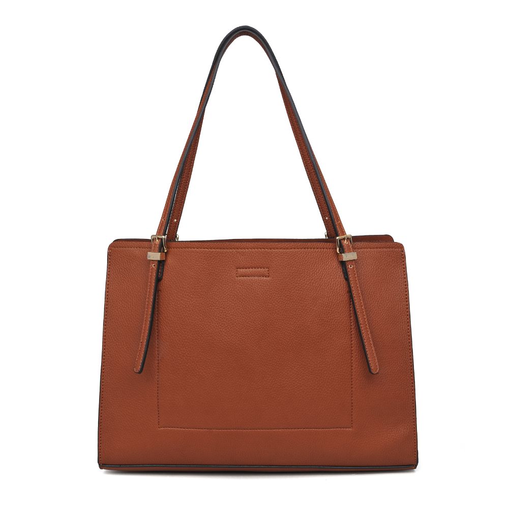 Product Image of Urban Expressions Tanya Tote NA-840611166333 View 3 | Tan