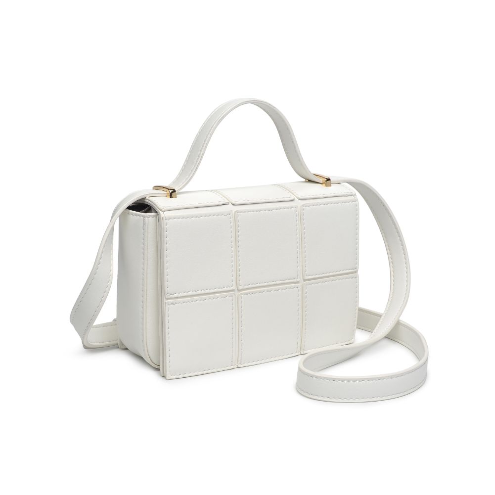 Product Image of Urban Expressions Amanda Crossbody 818209016063 View 6 | White