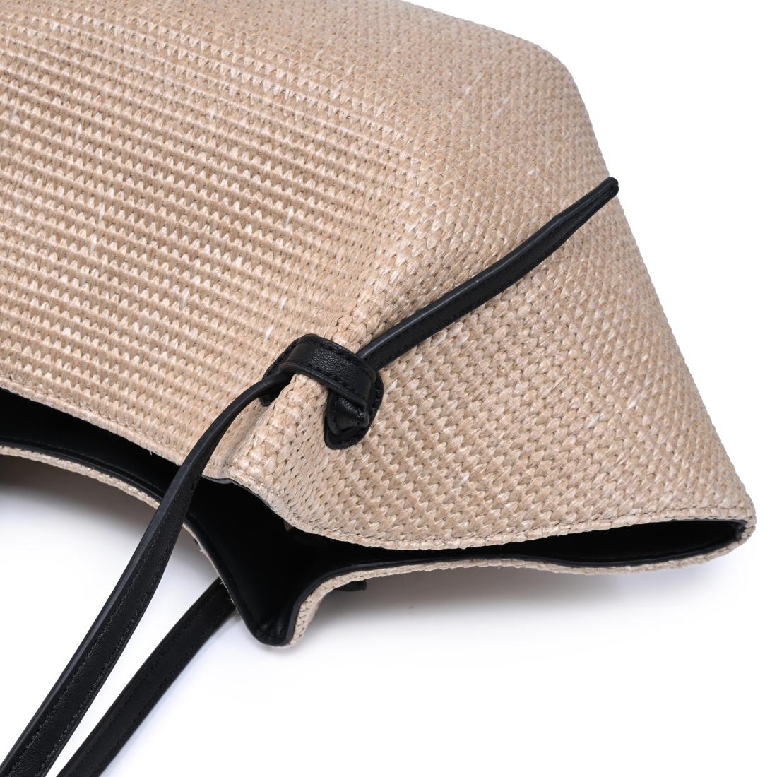 Urban Expressions Dylan Tote 840504205668 View 8 | Natural Black