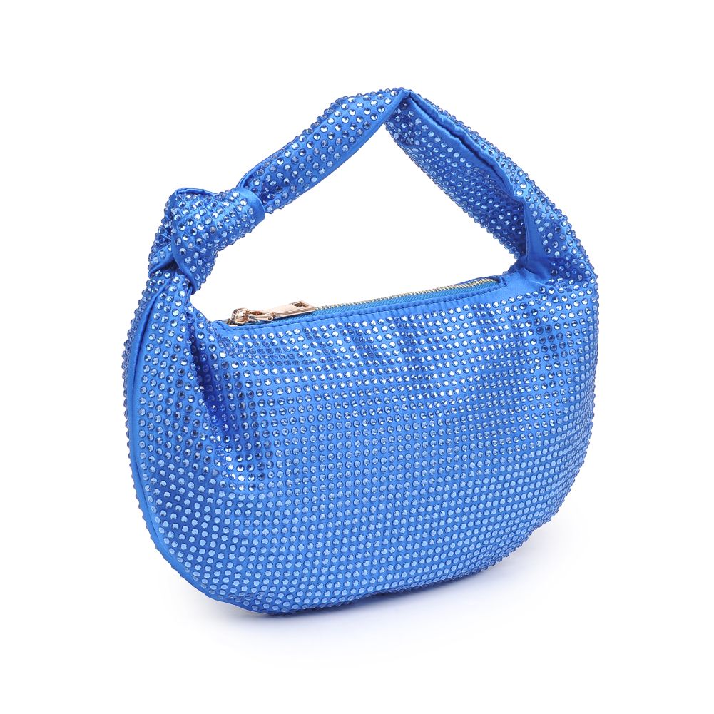 Woman wearing Cobalt Urban Expressions Tawni Evening Bag 840611120144 View 6 | Cobalt