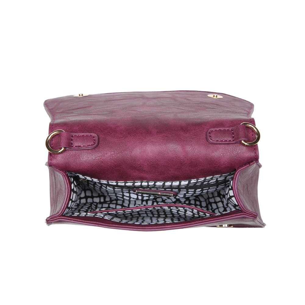 Product Image of Urban Expressions Khloe Mini Crossbody NA-840611151704 View 4 | Wine