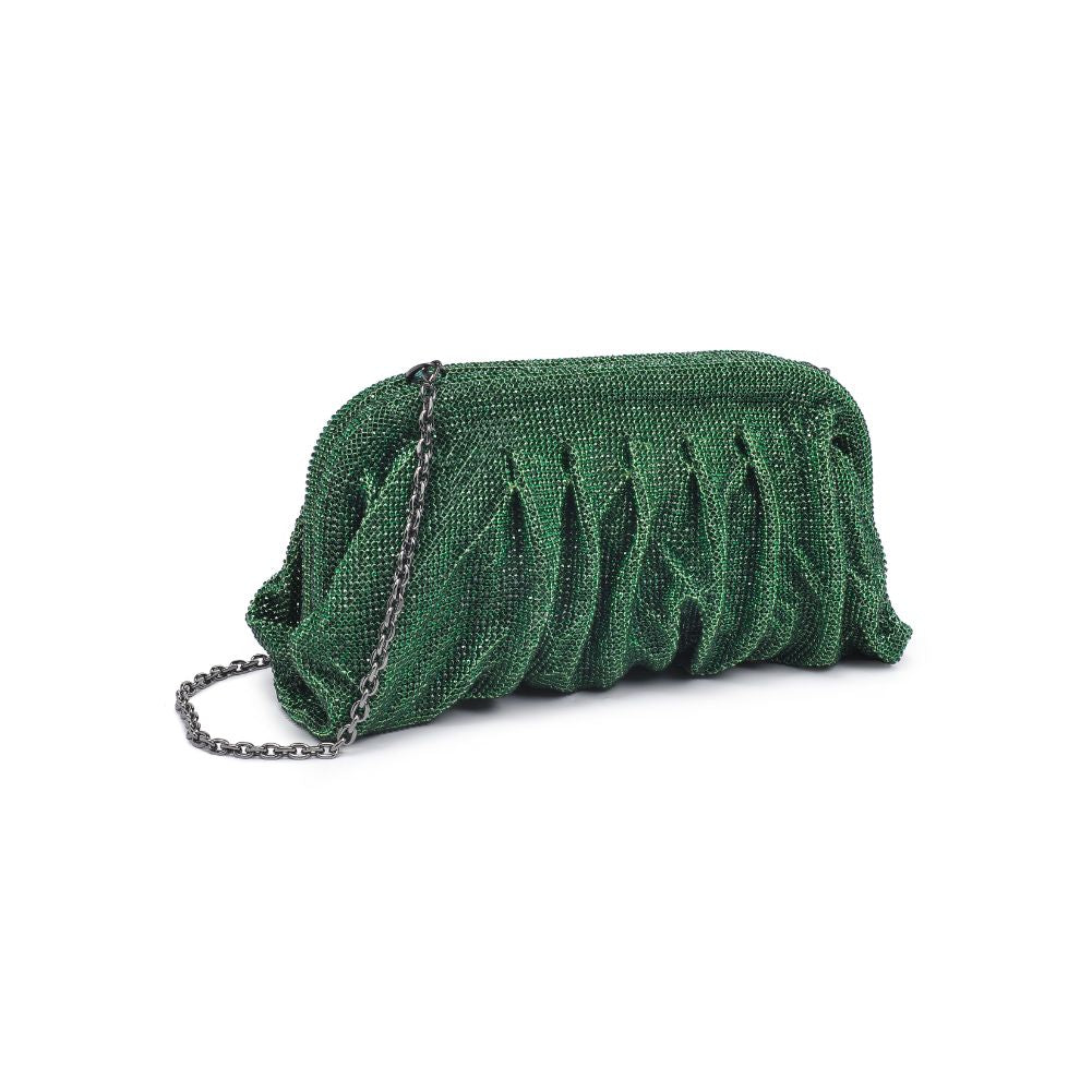 Woman wearing Green Urban Expressions Irina Evening Bag 840611123466 View 6 | Green