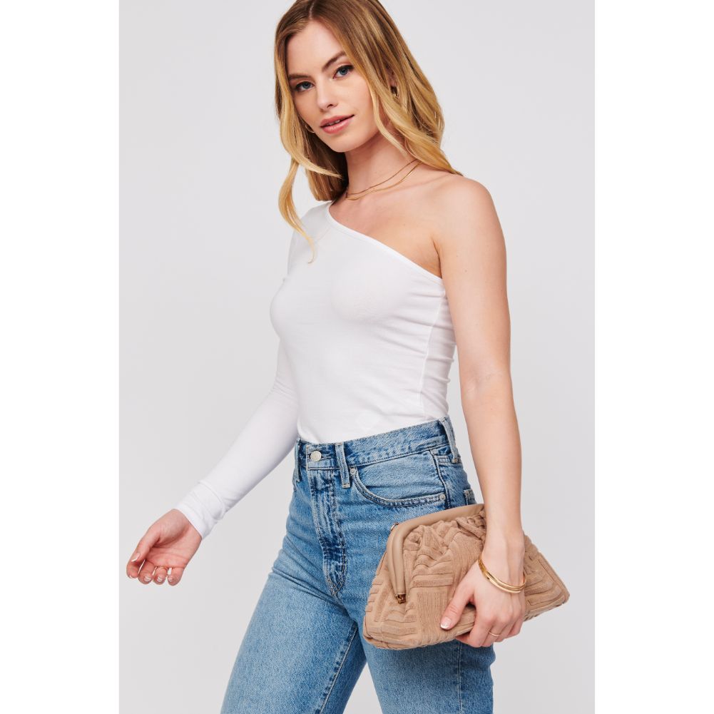 Woman wearing Natural Urban Expressions Winnie Crossbody 840611100146 View 3 | Natural