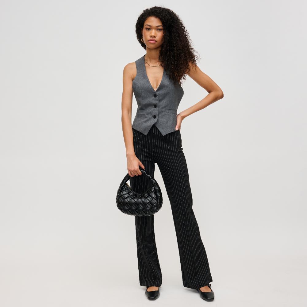 Woman wearing Black Urban Expressions Noreen Clutch 840611193650 View 3 | Black