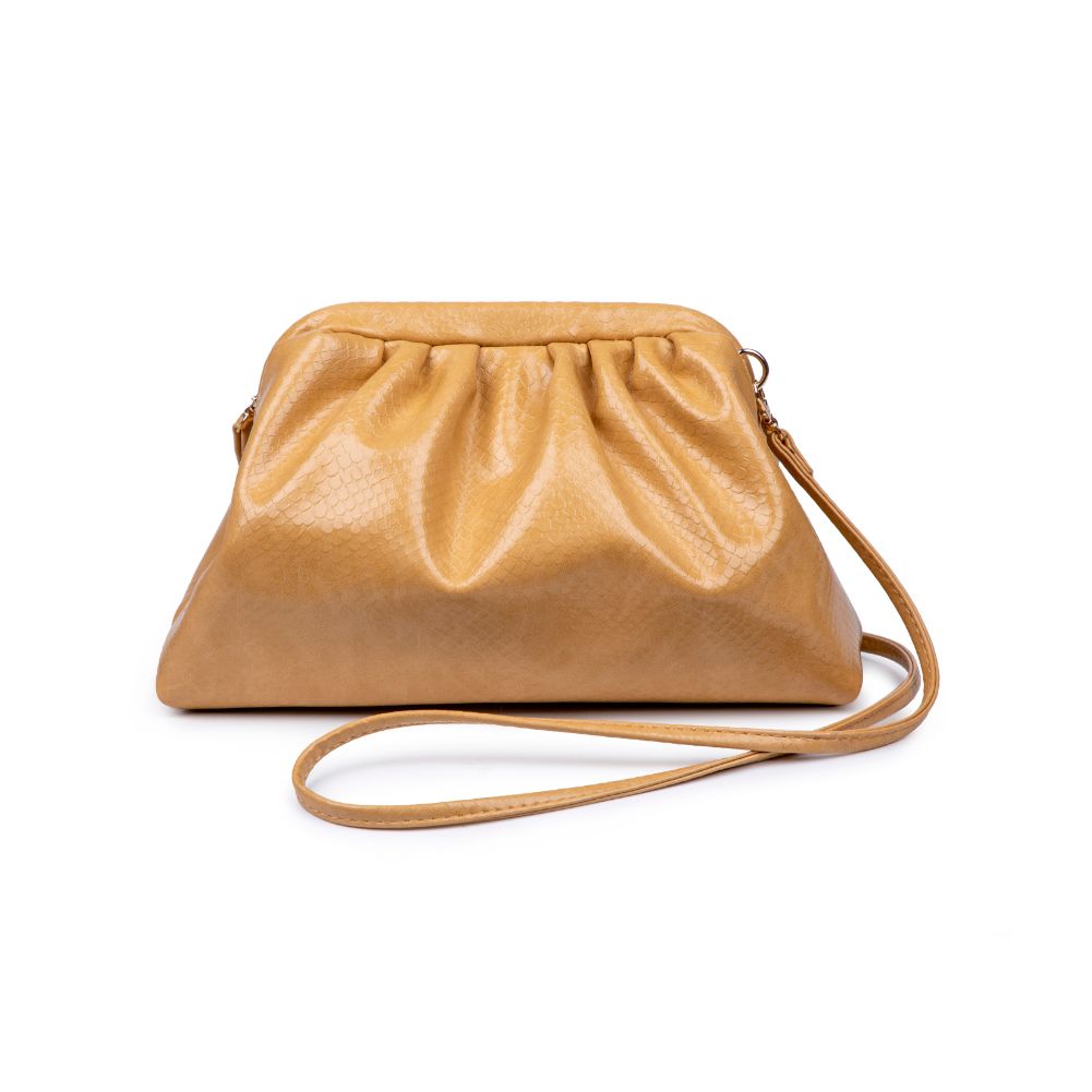 Product Image of Urban Expressions Mable Snake Crossbody 840611175915 View 1 | Custard