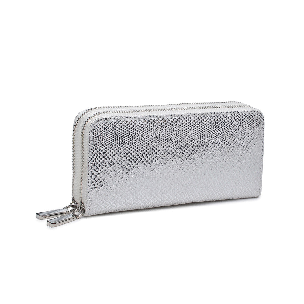 Product Image of Urban Expressions Sedona Wallet 840611146908 View 2 | Silver