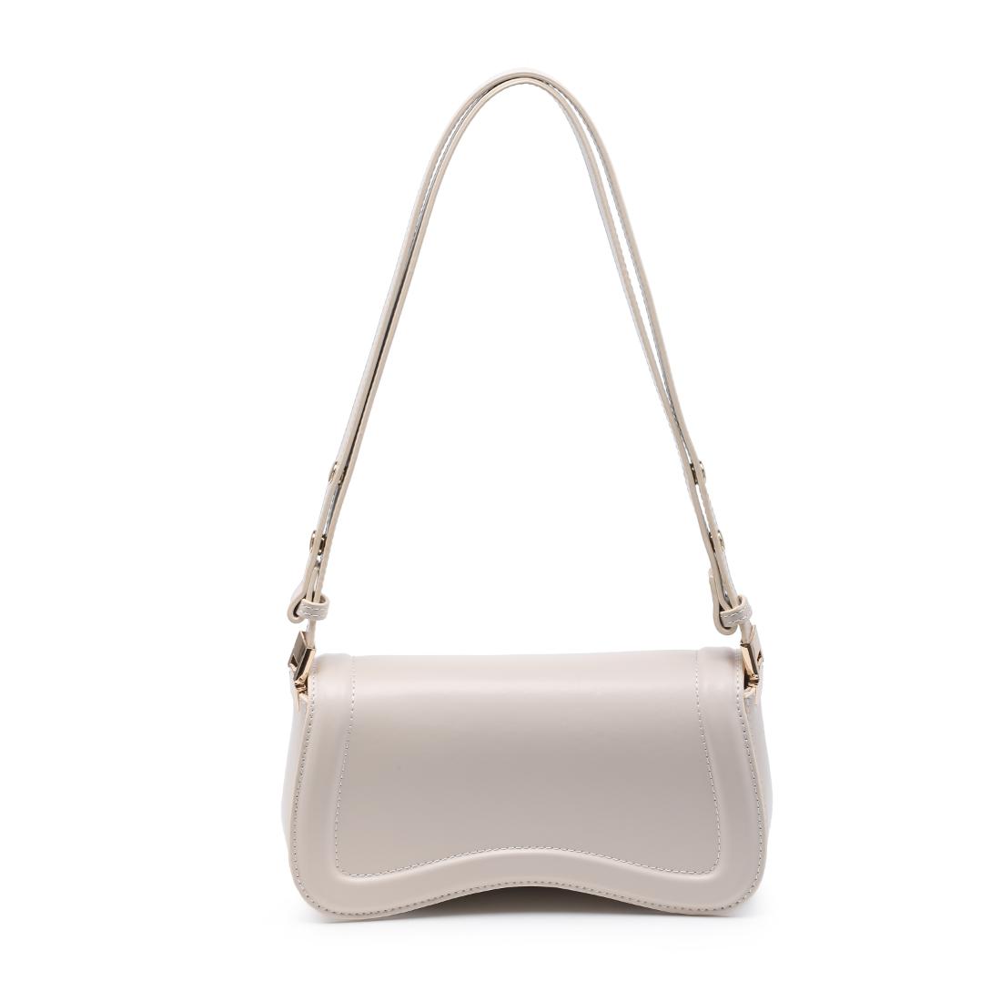 Woman wearing Oatmilk Urban Expressions Max Shoulder Bag 840504208416 View 5 | Oatmilk