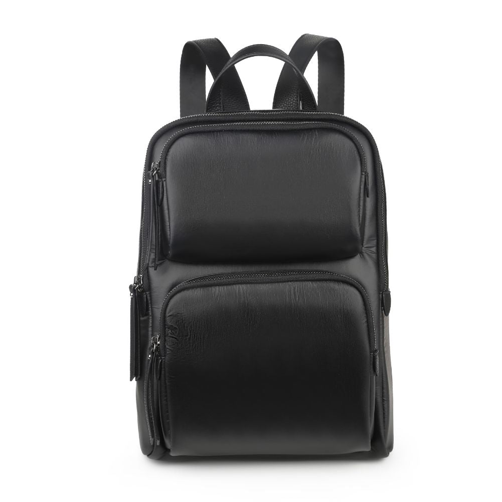 Product Image of Urban Expressions Braxton Backpack NA-840611166777 View 1 | Black