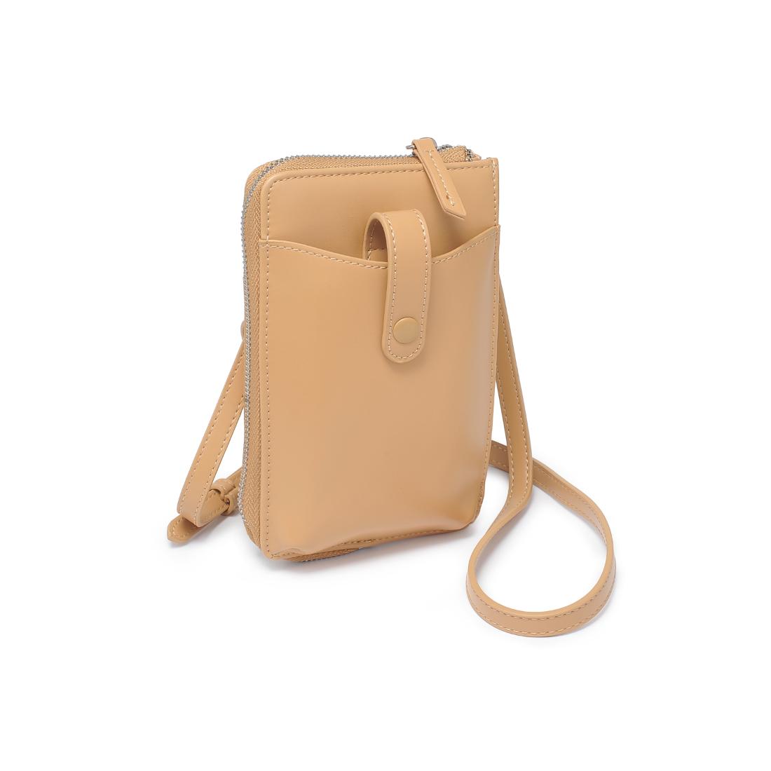 Product Image of Urban Expressions Carol Cell Phone Crossbody 840504201226 View 6 | Tan