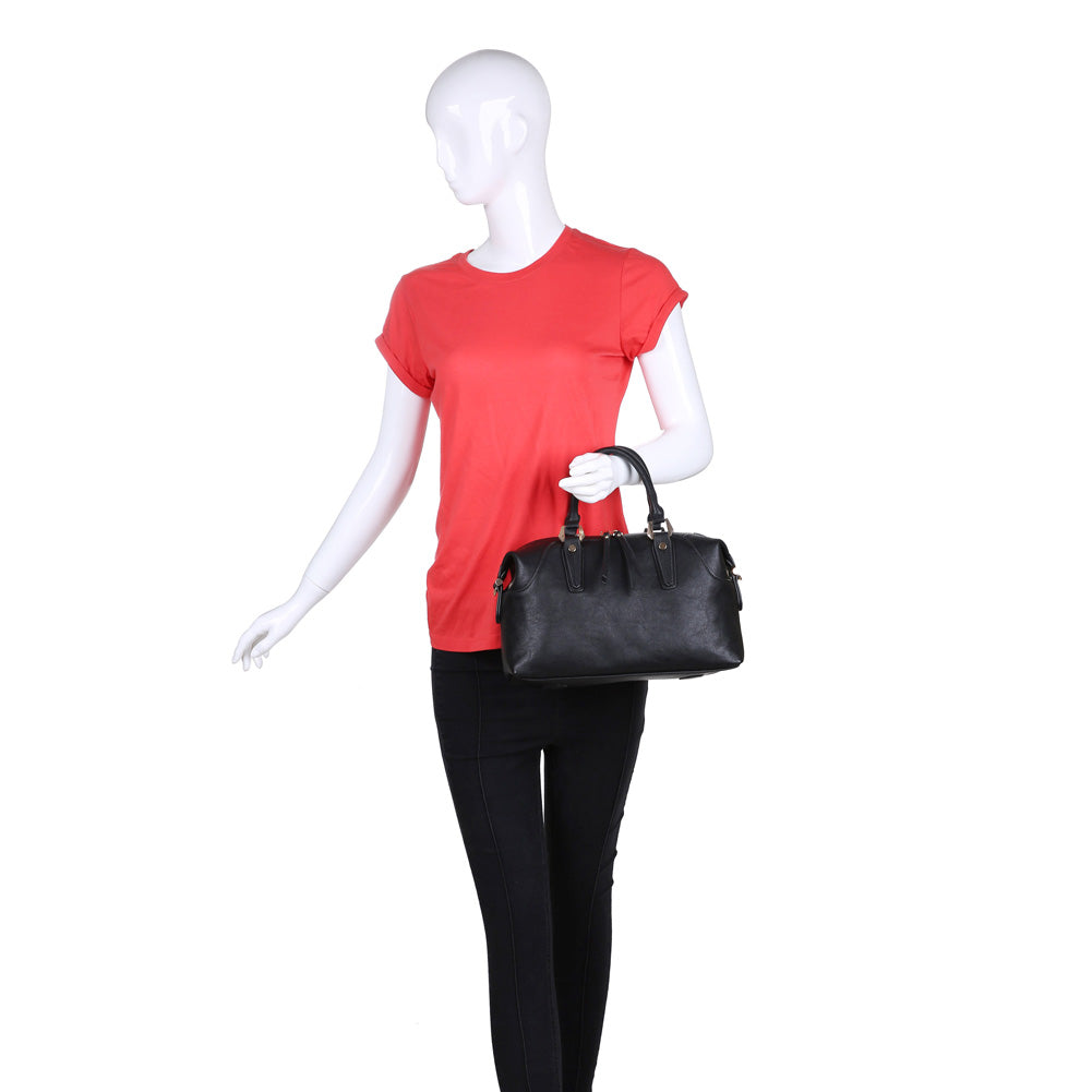 Product Image of Urban Expressions Emmerson Satchel NA-840611149671 View 5 | Black