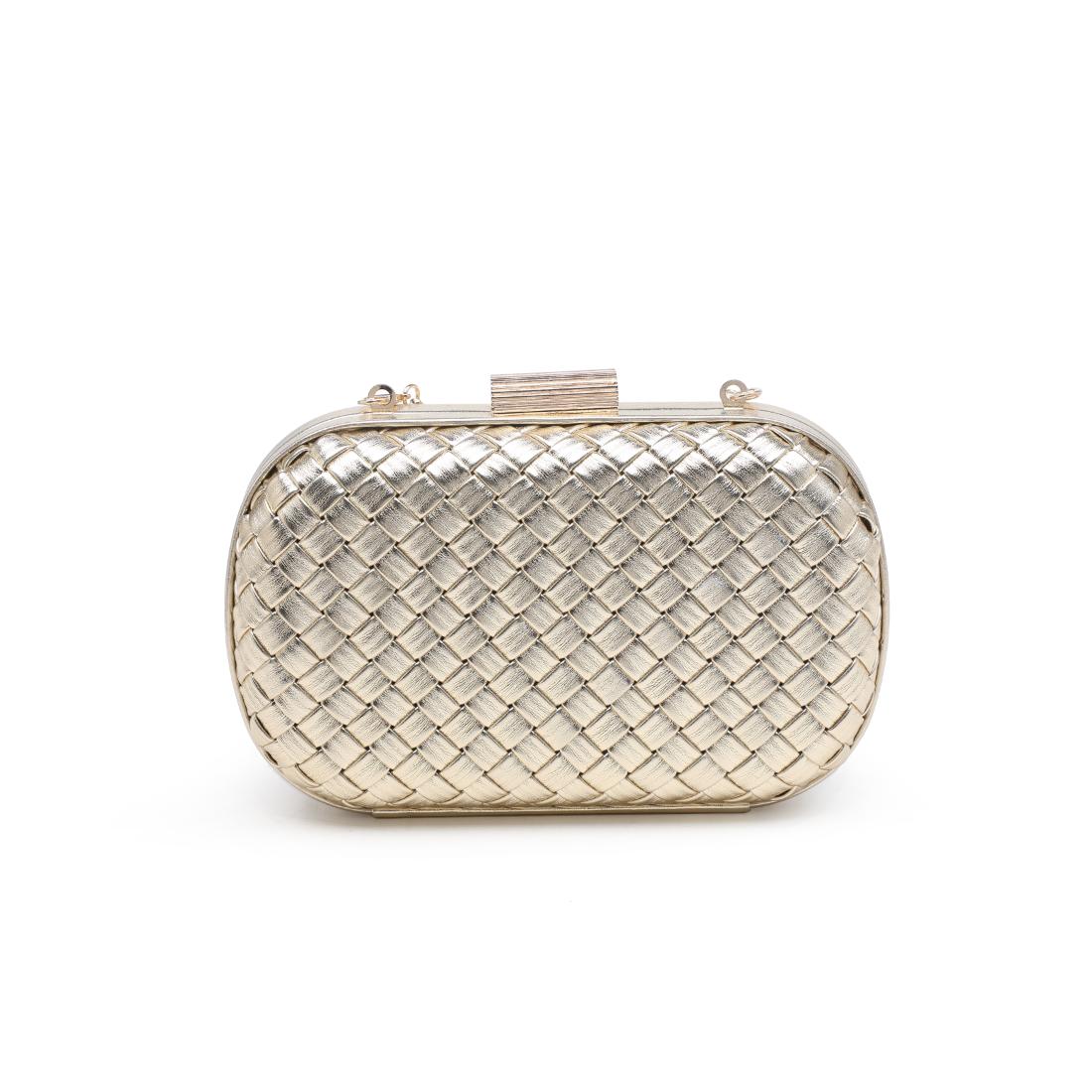 Urban Expressions Roslyn Evening Bag 840504209789 View 7 | Gold