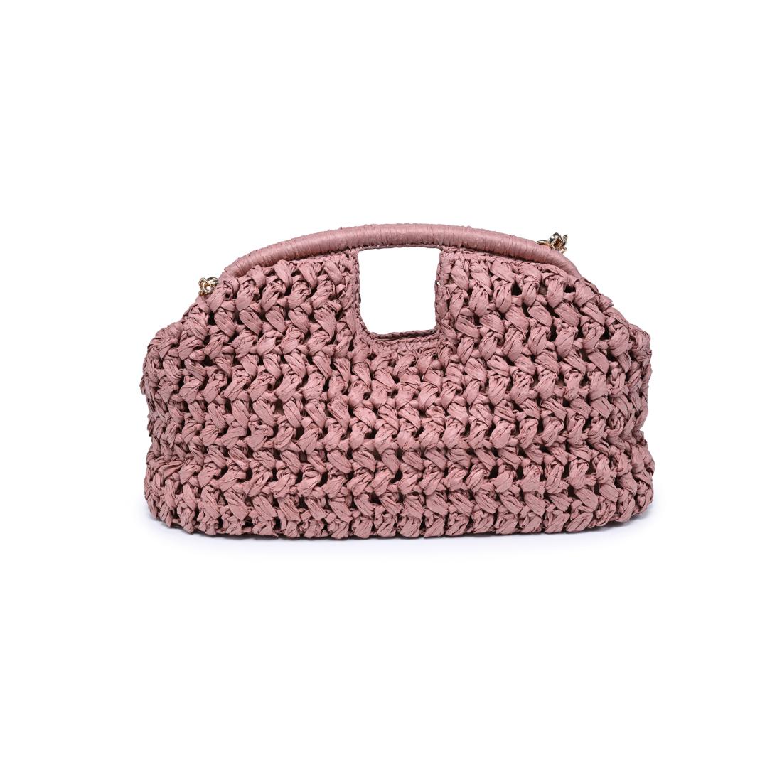 Woman wearing Mauve Urban Expressions Abigail Crossbody 840504204142 View 7 | Mauve