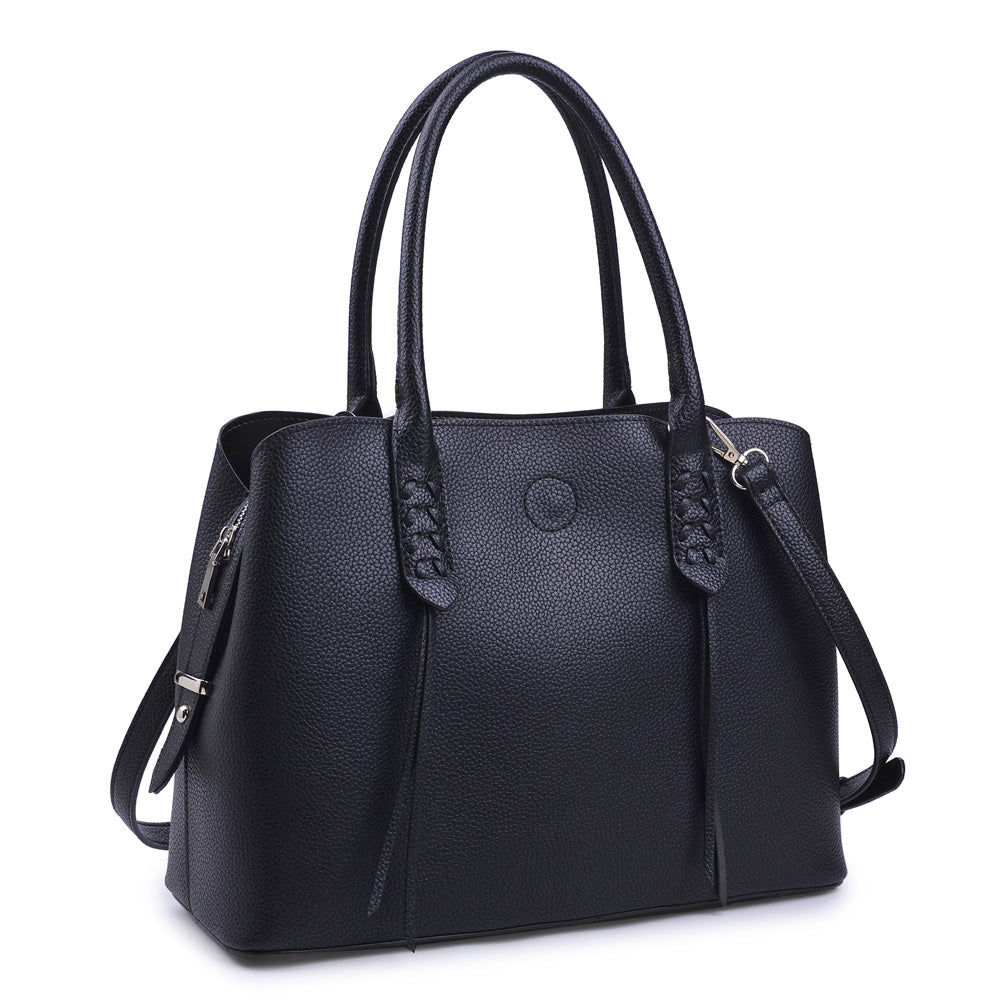 Product Image of Urban Expressions Arlette Satchel NA-840611138989 View 2 | Black