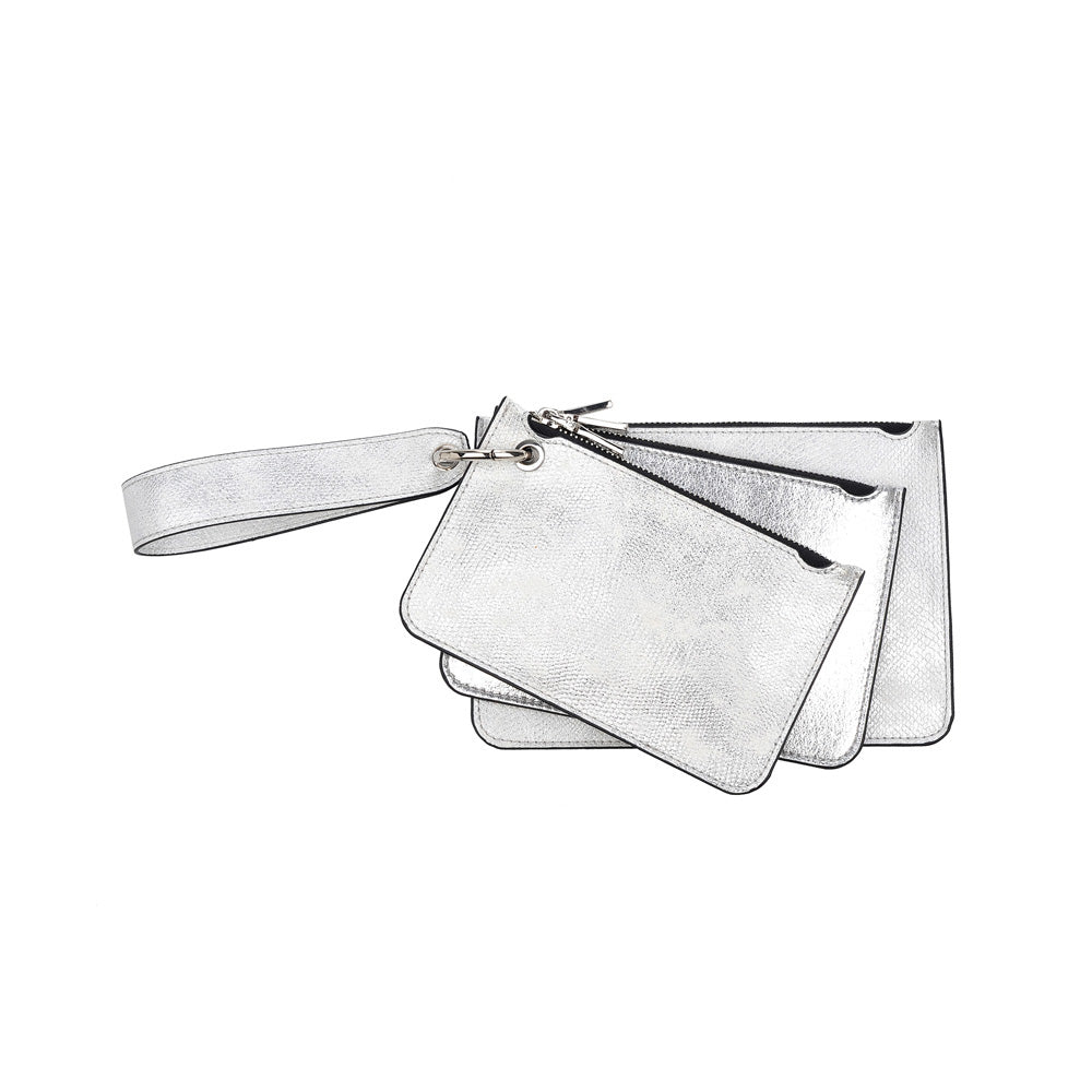 Product Image of Urban Expressions Nina Wristlet NA-840611148070 View 1 | Silver