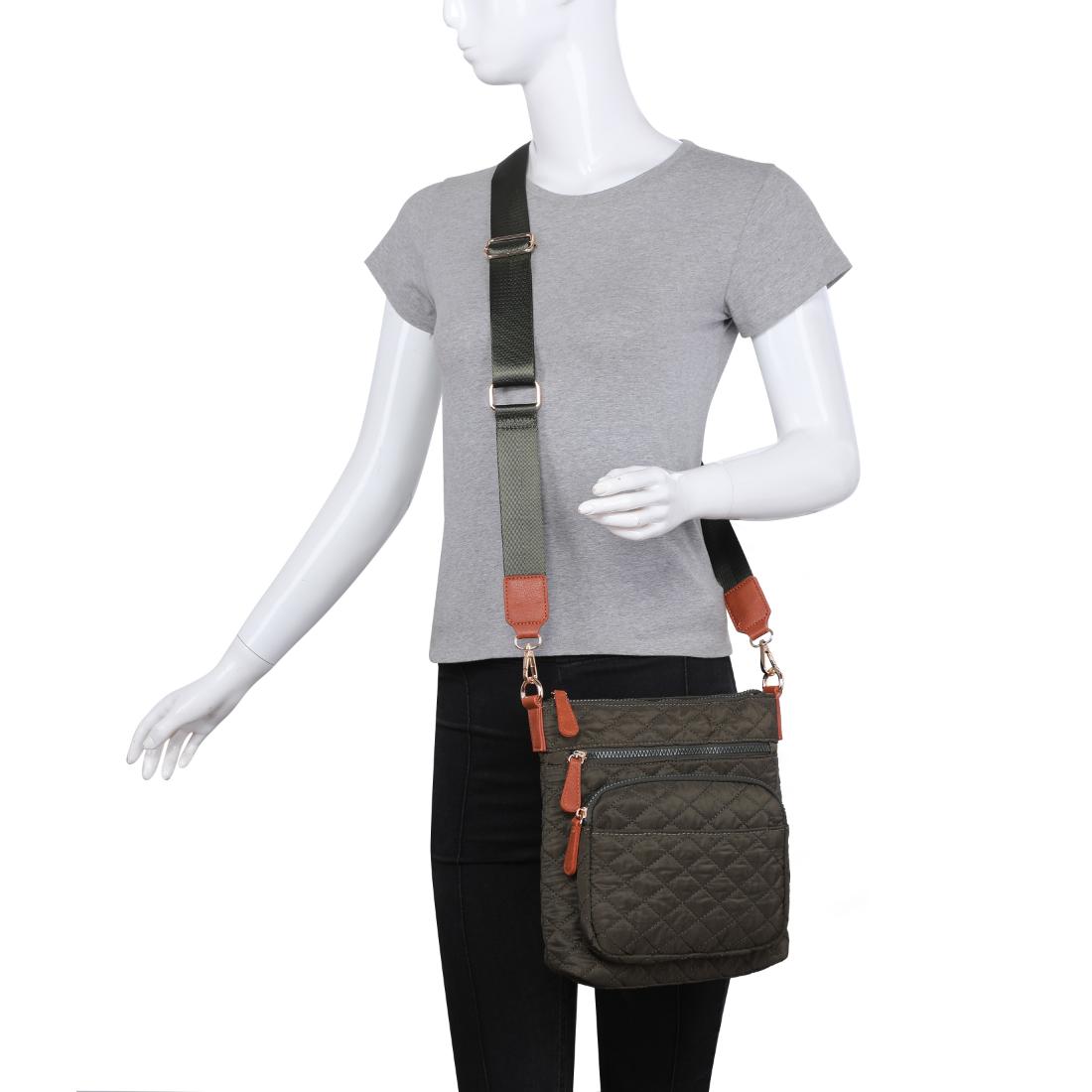 Product Image of Urban Expressions 35258 Crossbody 840611198020 View 5 | Olive