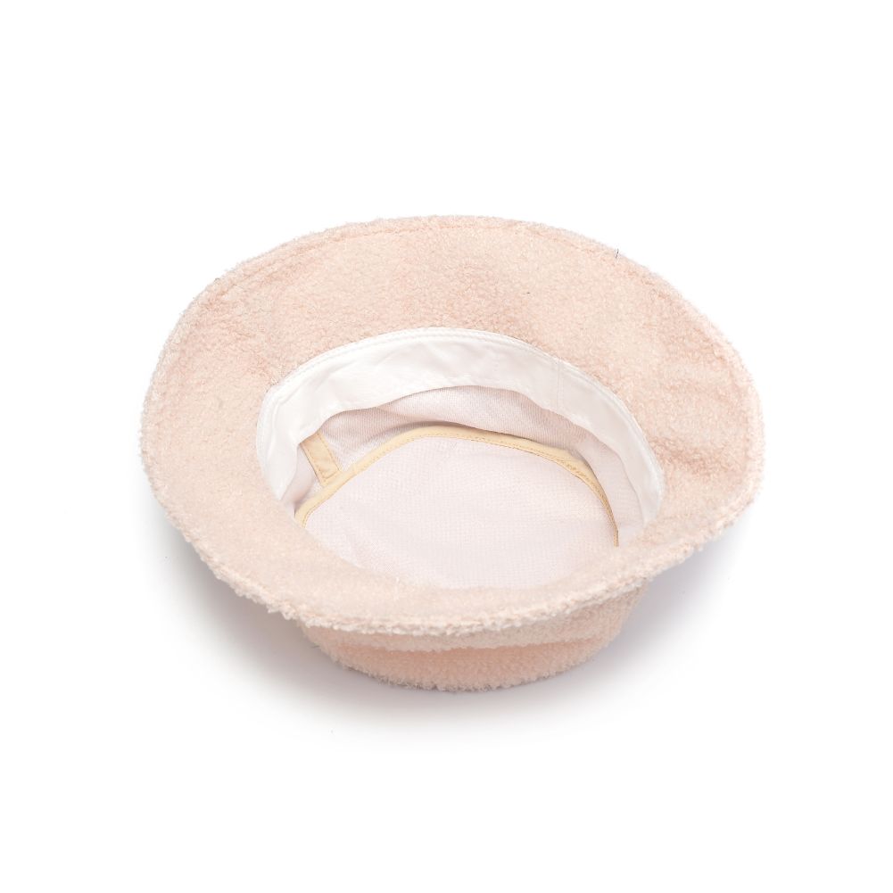 Product Image of Urban Expressions Shearling Bucket Hat Bucket Hat 818209014649 View 8 | Cream