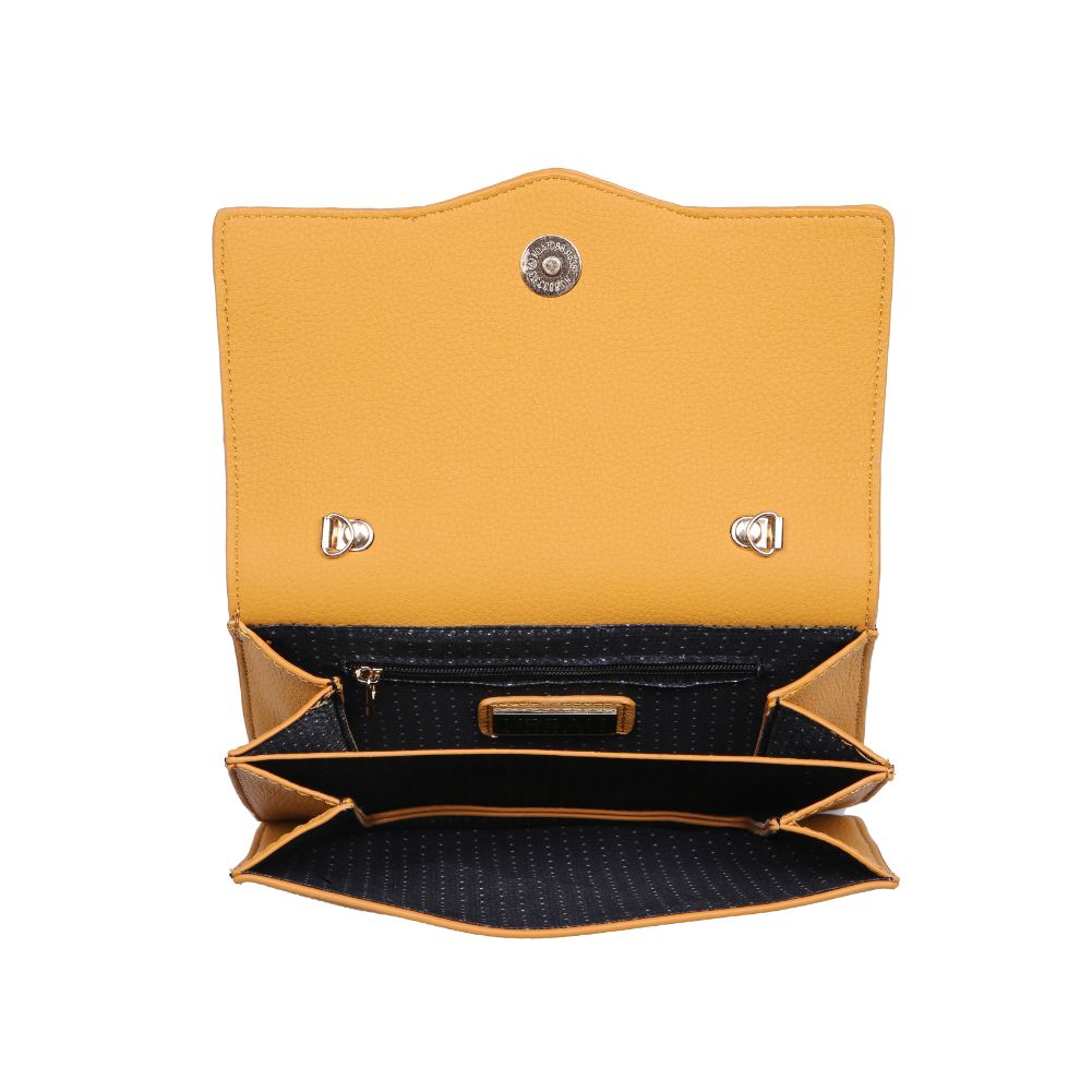 Product Image of Urban Expressions Ella Pebble Crossbody NA-840611162922 View 4 | Mustard