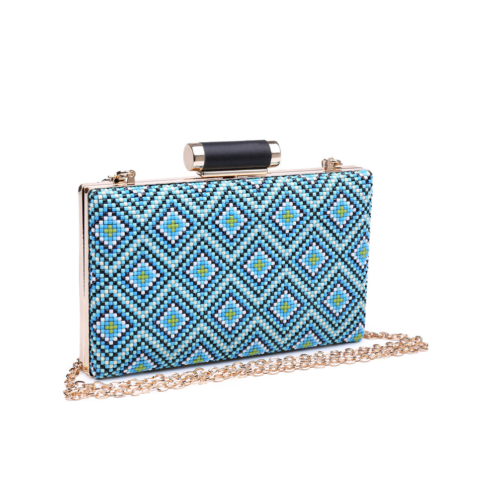 Product Image of Urban Expressions Bora Bora Evening Bag NA-840611161543 View 2 | Turquoise