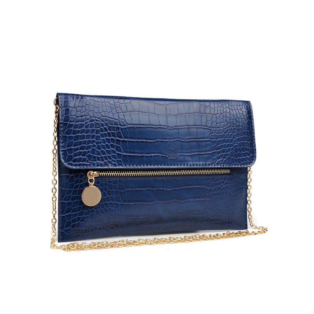 Product Image of Urban Expressions Evette Clutch 840611165510 View 2 | Navy