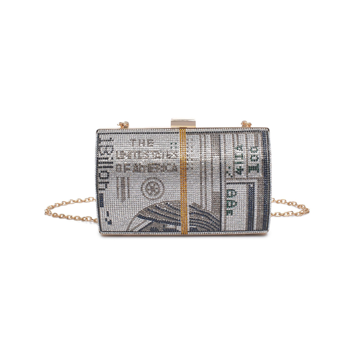 Product Image of Urban Expressions L'argent Minaudiere 818209012713 View 5 | Silver