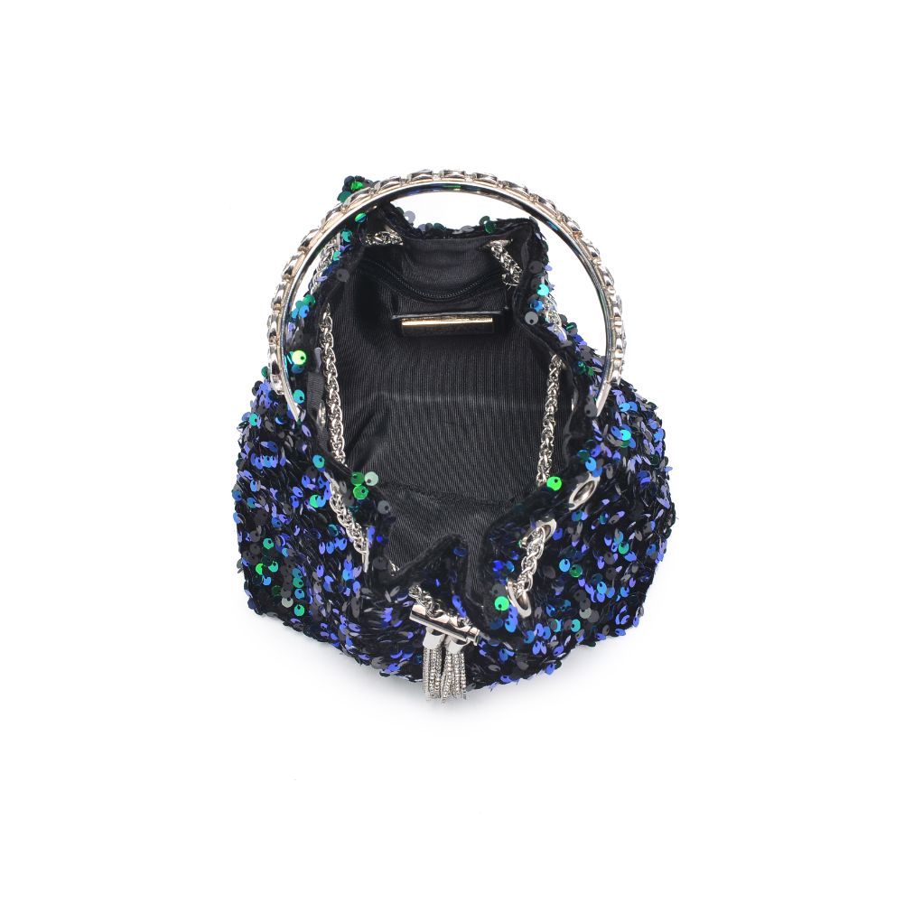 Woman wearing Peacock Urban Expressions Starsha Evening Bag 840611113498 View 9 | Peacock