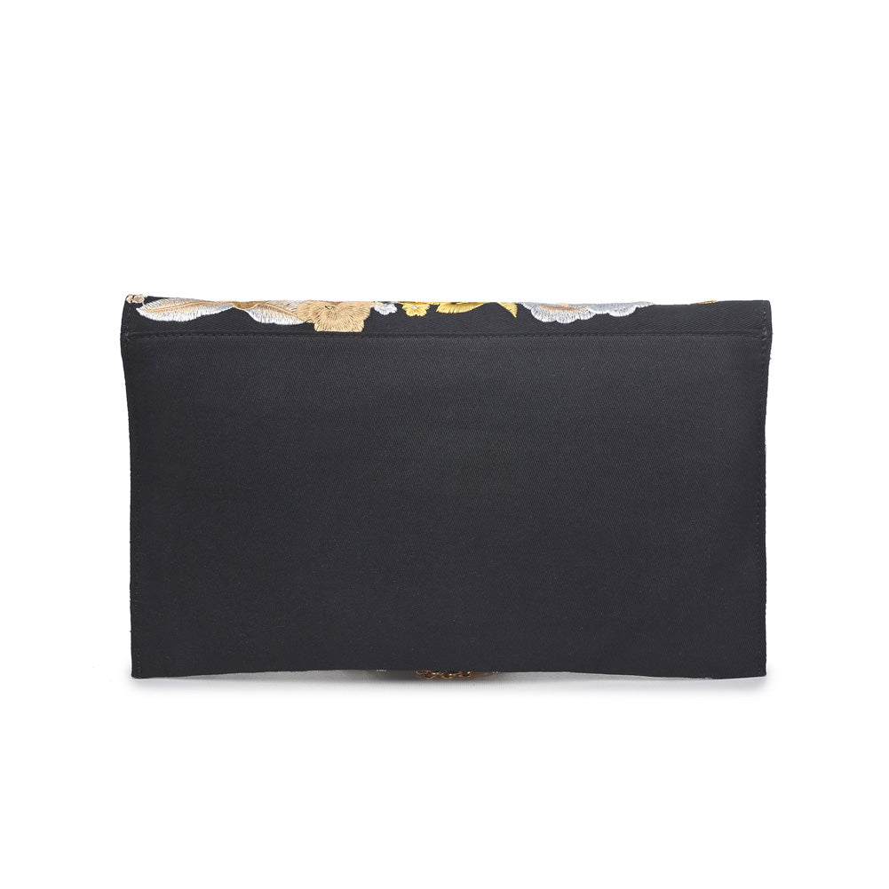 Product Image of Urban Expressions Florina Clutch NA-840611144058 View 3 | Black