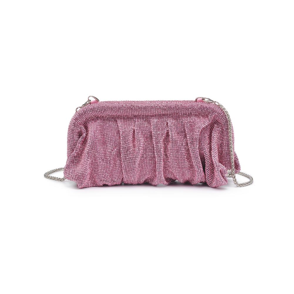 Woman wearing Pink Urban Expressions Irina Evening Bag 840611121660 View 7 | Pink