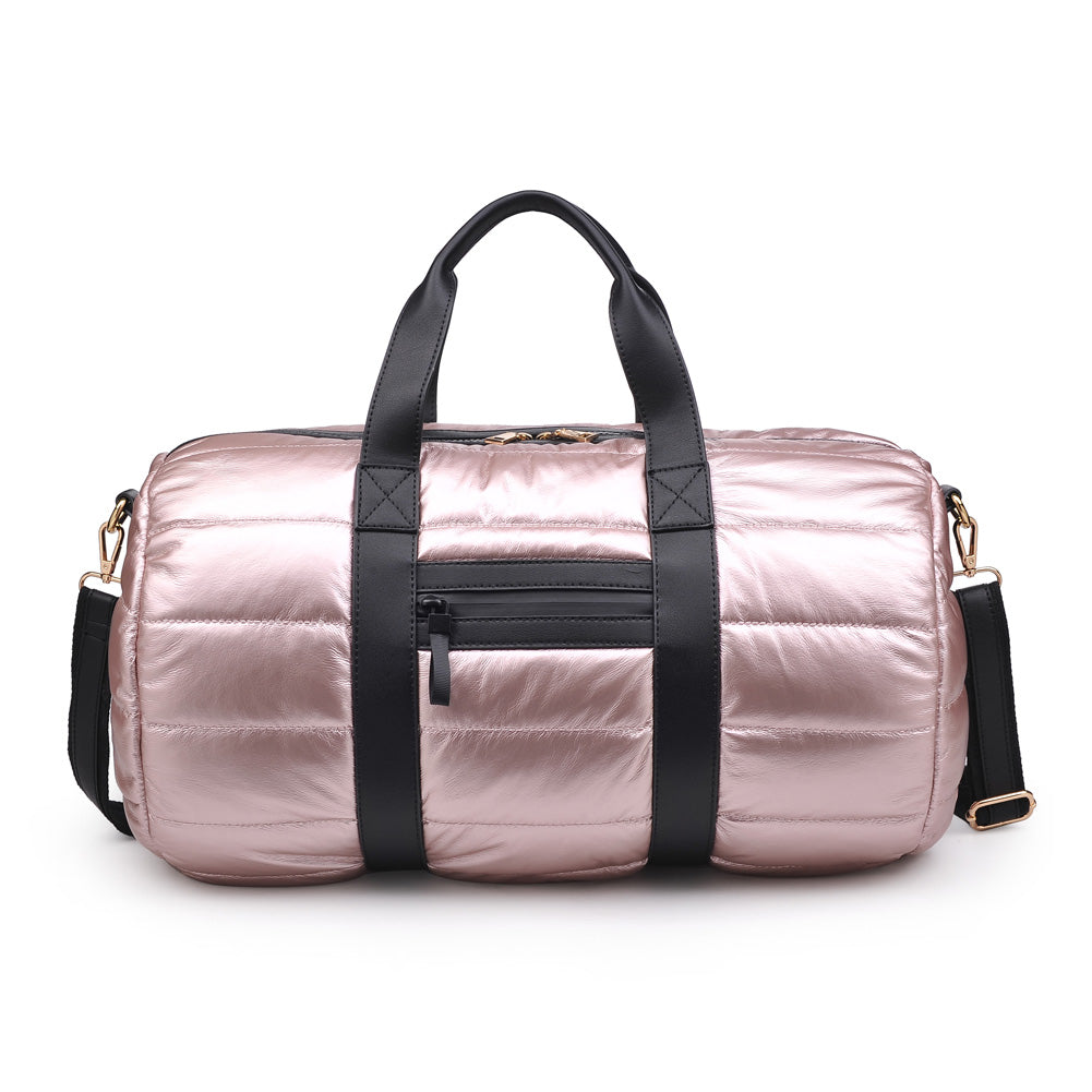 Product Image of Urban Expressions Powerplay Duffel NA-840611156471 View 3 | Rose Gold