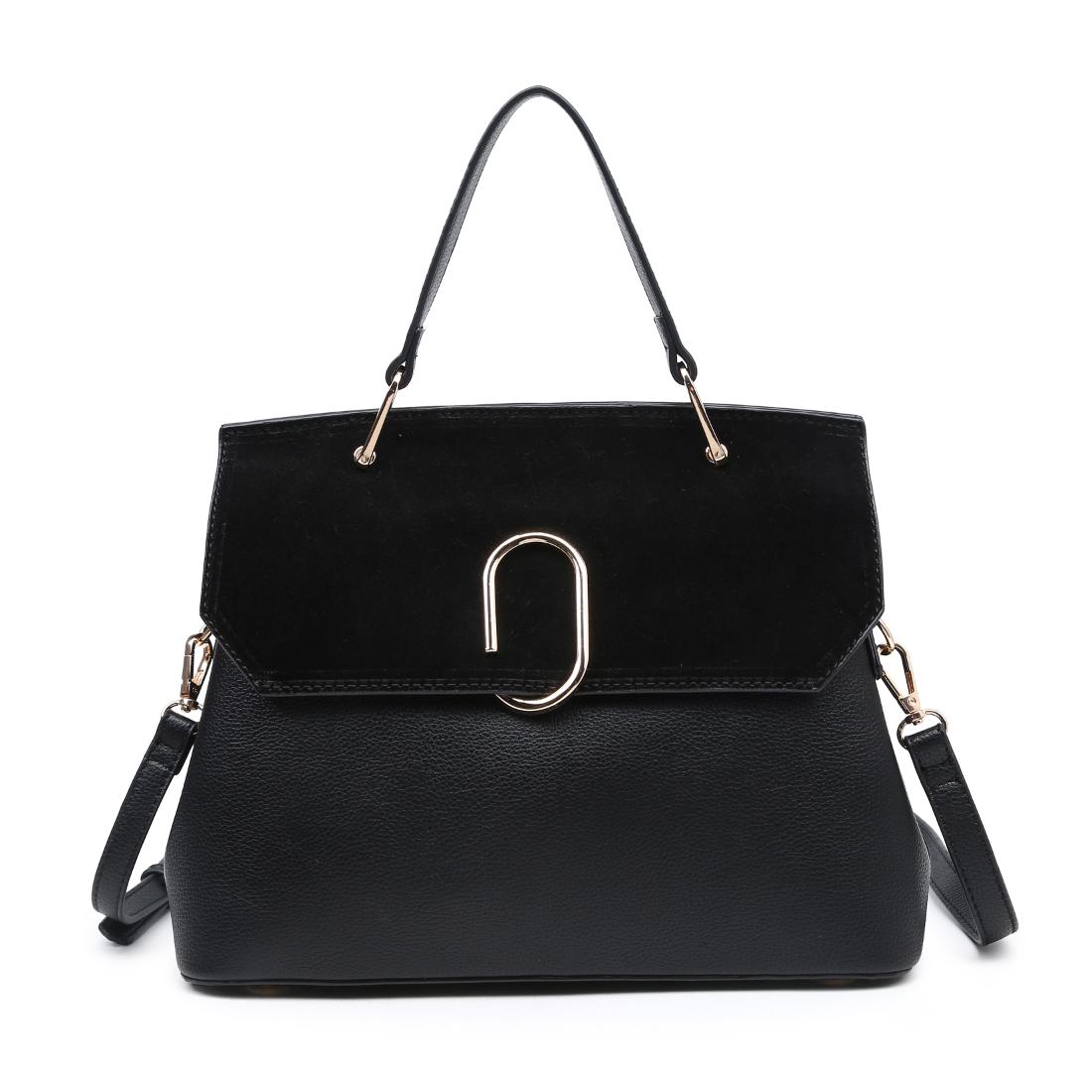 Urban Expressions Nico Satchel 840504213816 View 1 | Black